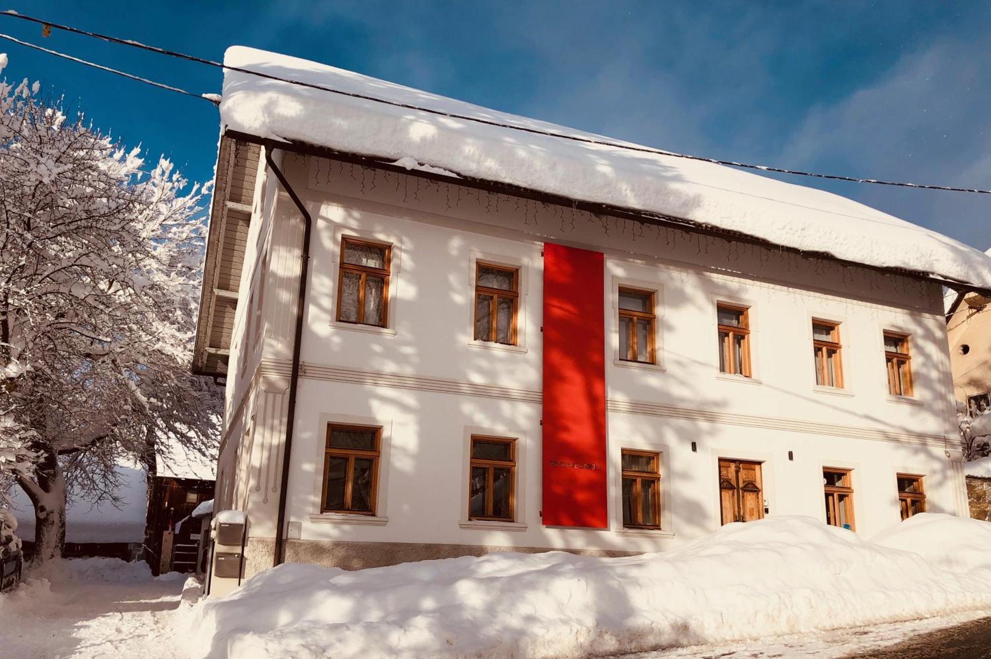 Pr'Gavedarjo Eco Heritage B&B Kranjska Gora Exteriör bild