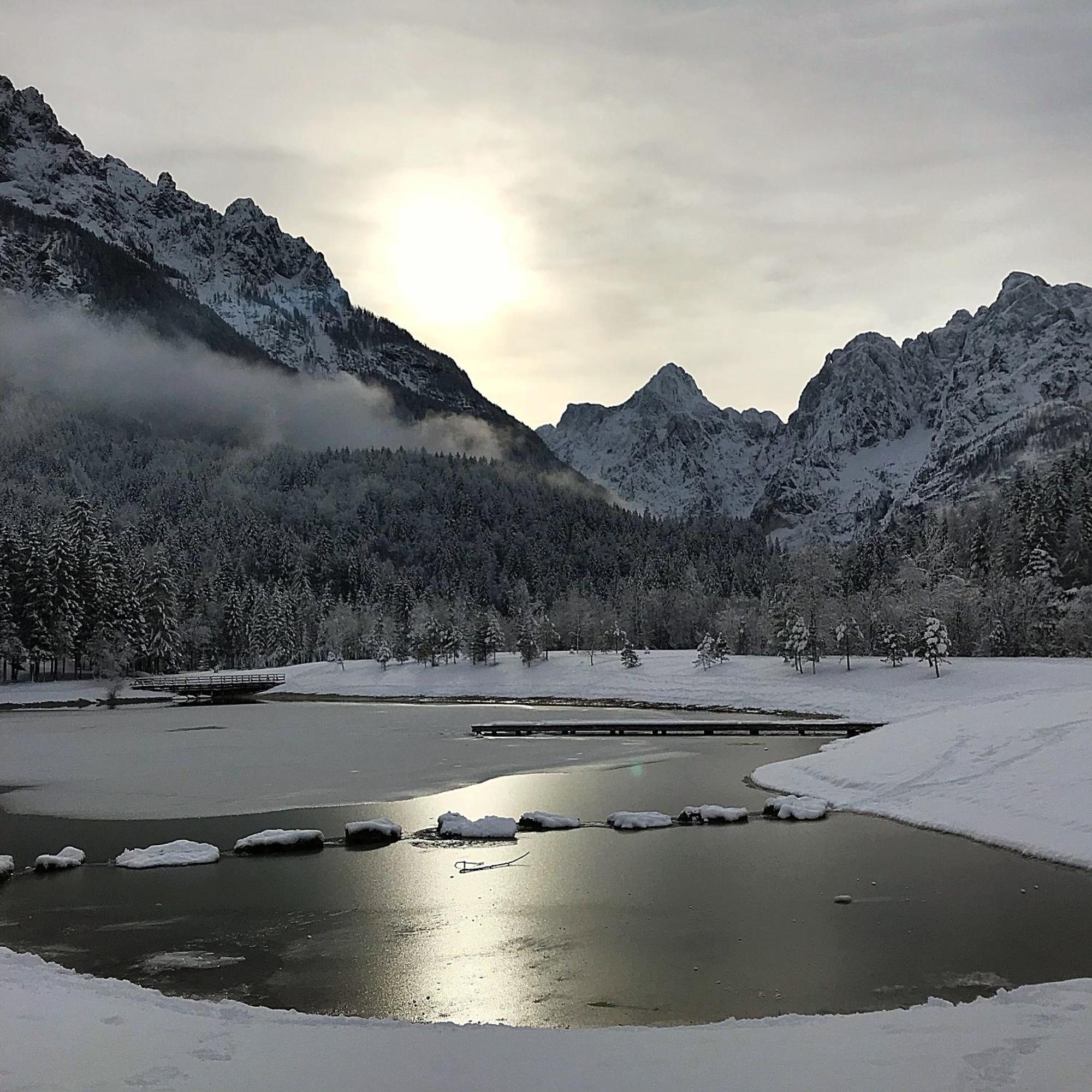 Pr'Gavedarjo Eco Heritage B&B Kranjska Gora Exteriör bild